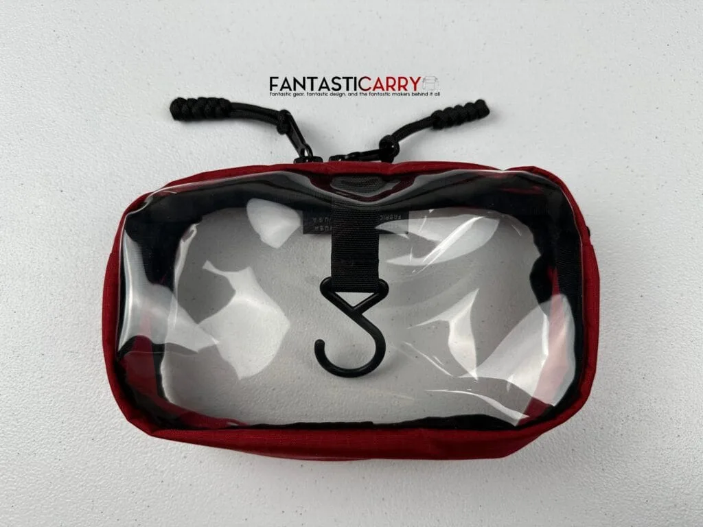 Tom Bihn Clear 3D Organizer Cube in Sangria Cerylon