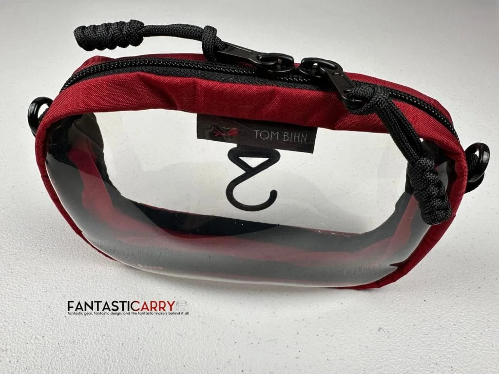 Tom Bihn Clear 3D Organizer Cube in Sangria Cerylon