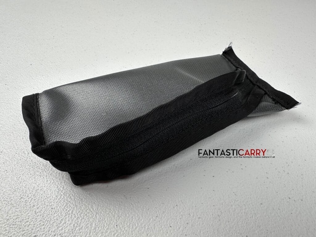Tom Bihn Ghost Whale Organizer Pouch - Small - in Black and Nebulous Grey Ballistic