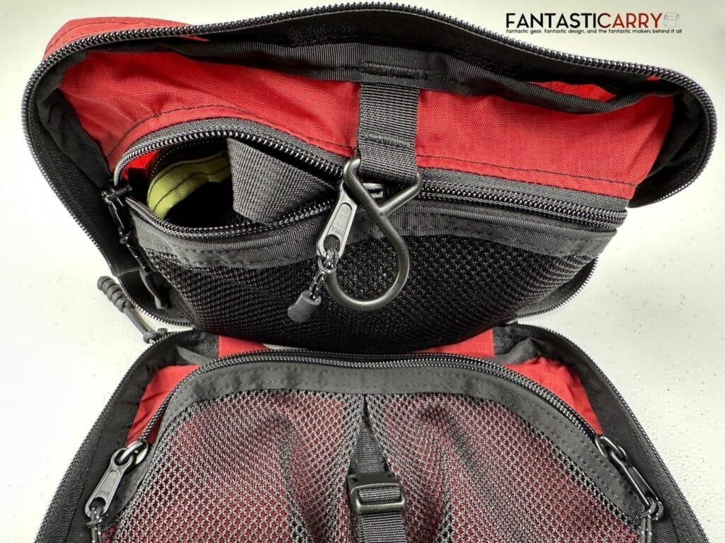 Tom Bihn Deluxe Spiff Kit in Sangria Cerylon